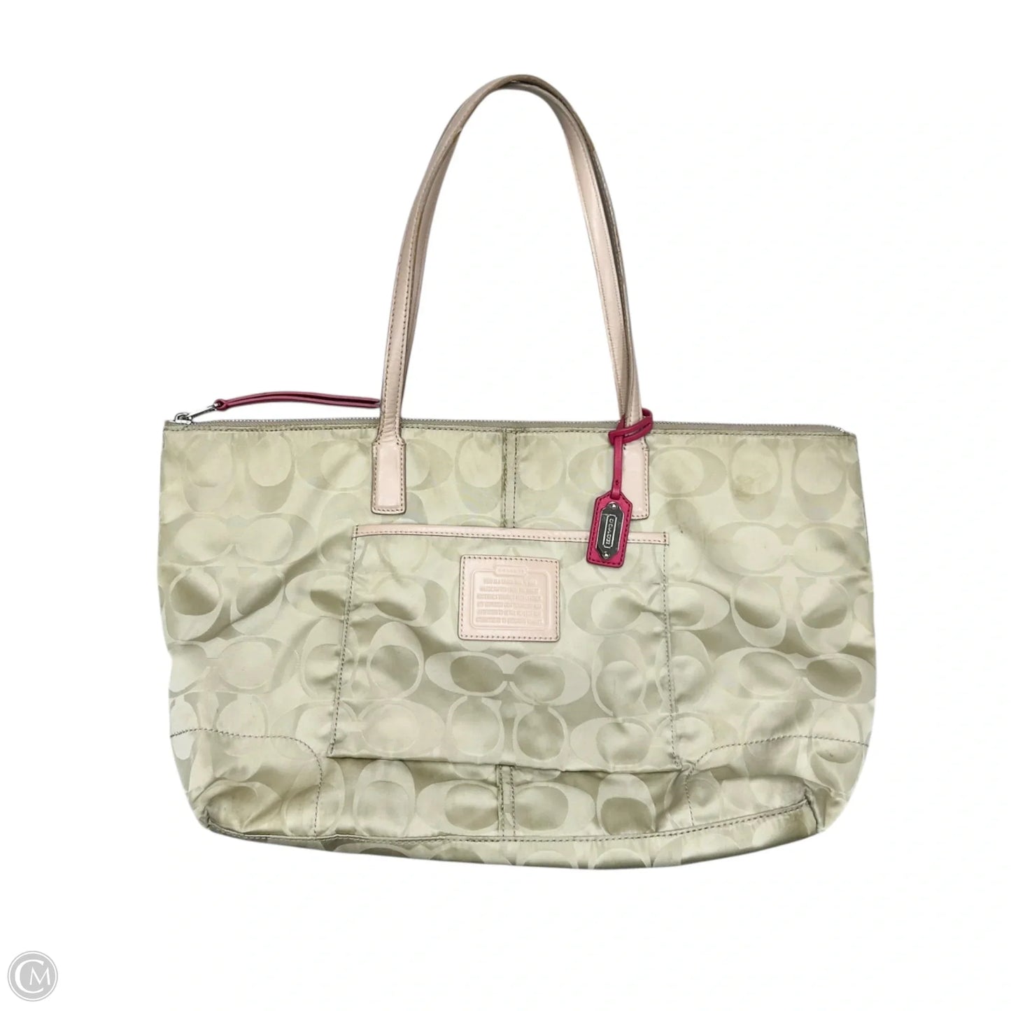 Tote Designer By Coach, Size: Large