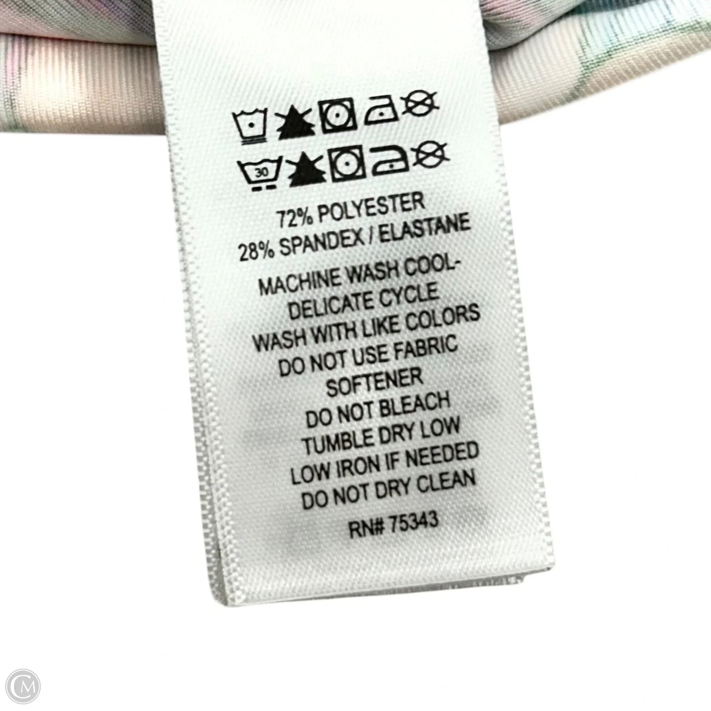 Athletic Jacket By Tommy Bahama In Tropical Print, Size: S