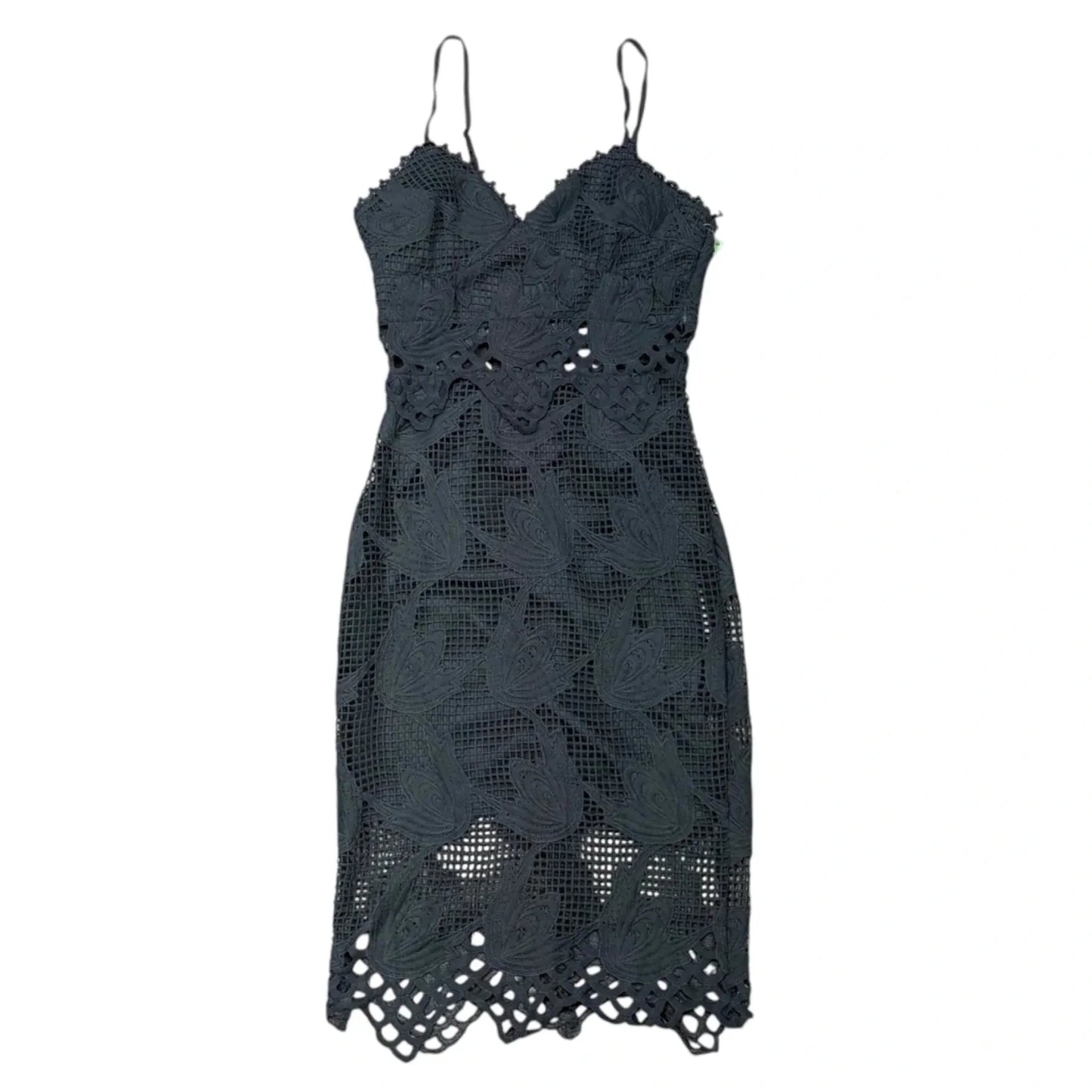 Dress Party Midi By Aqua In Grey, Size: Xs