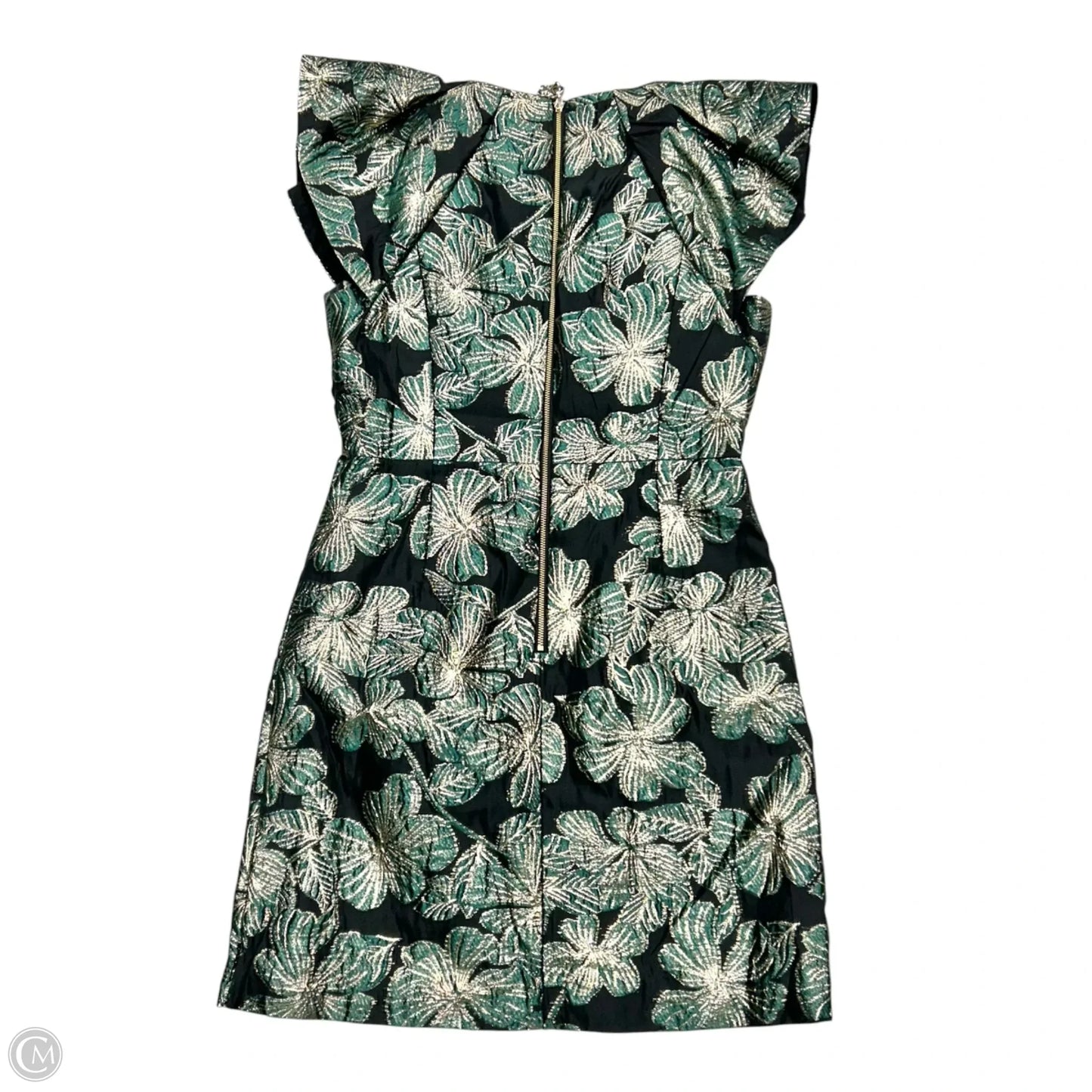 Dress Designer By Lilly Pulitzer In Black & Green, Size: Xs