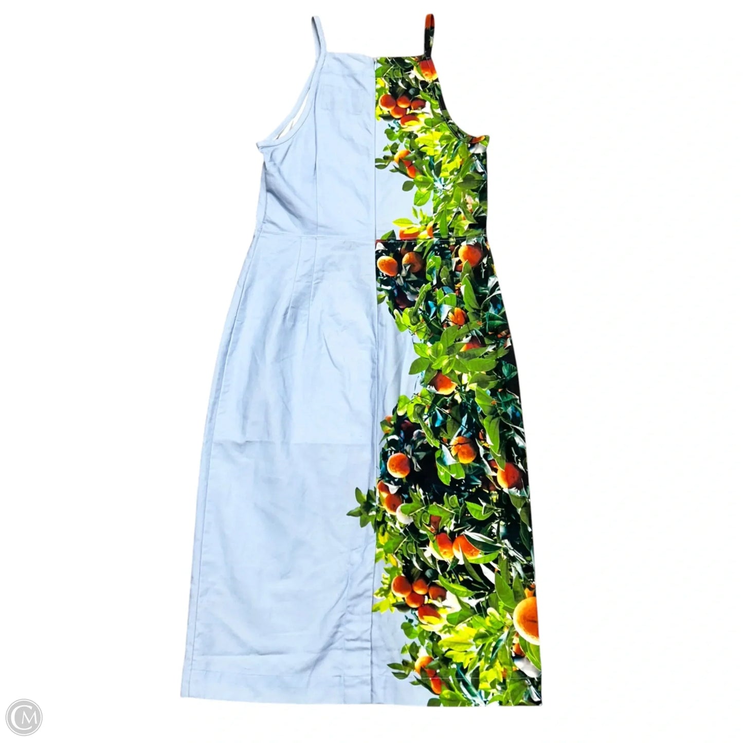 Dress Casual Midi By Maeve In Blue & Orange, Size: M