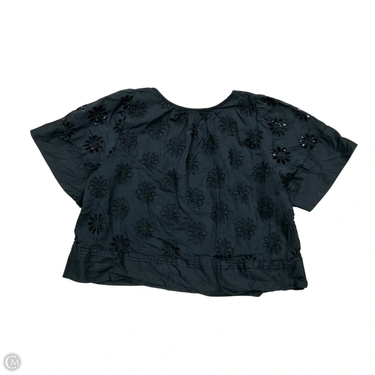 Top Short Sleeve By Rails In Black, Size: S