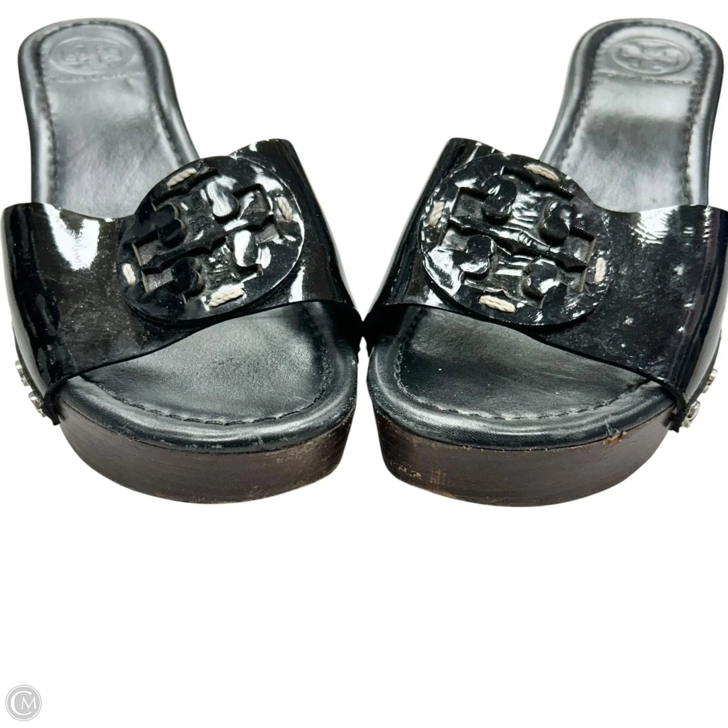 Sandals Designer By Tory Burch In Black, Size: 7.5