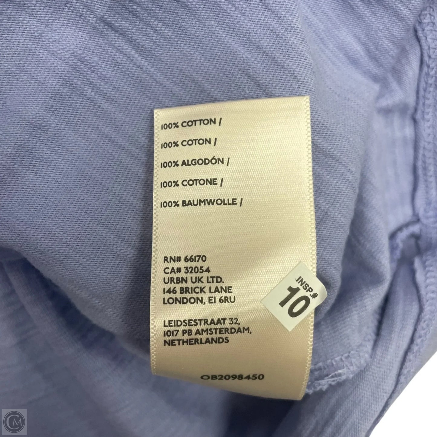 Top Short Sleeve Basic By Maeve In Purple, Size: L