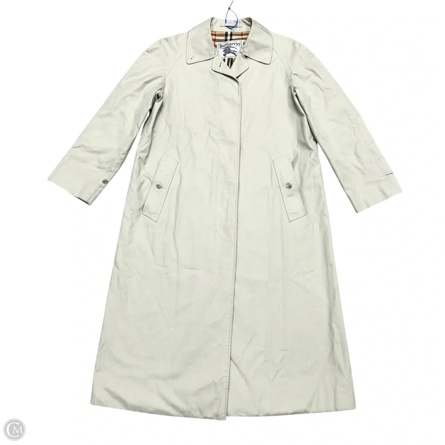 Coat Luxury Designer By Burberry In Tan, Size: Mp