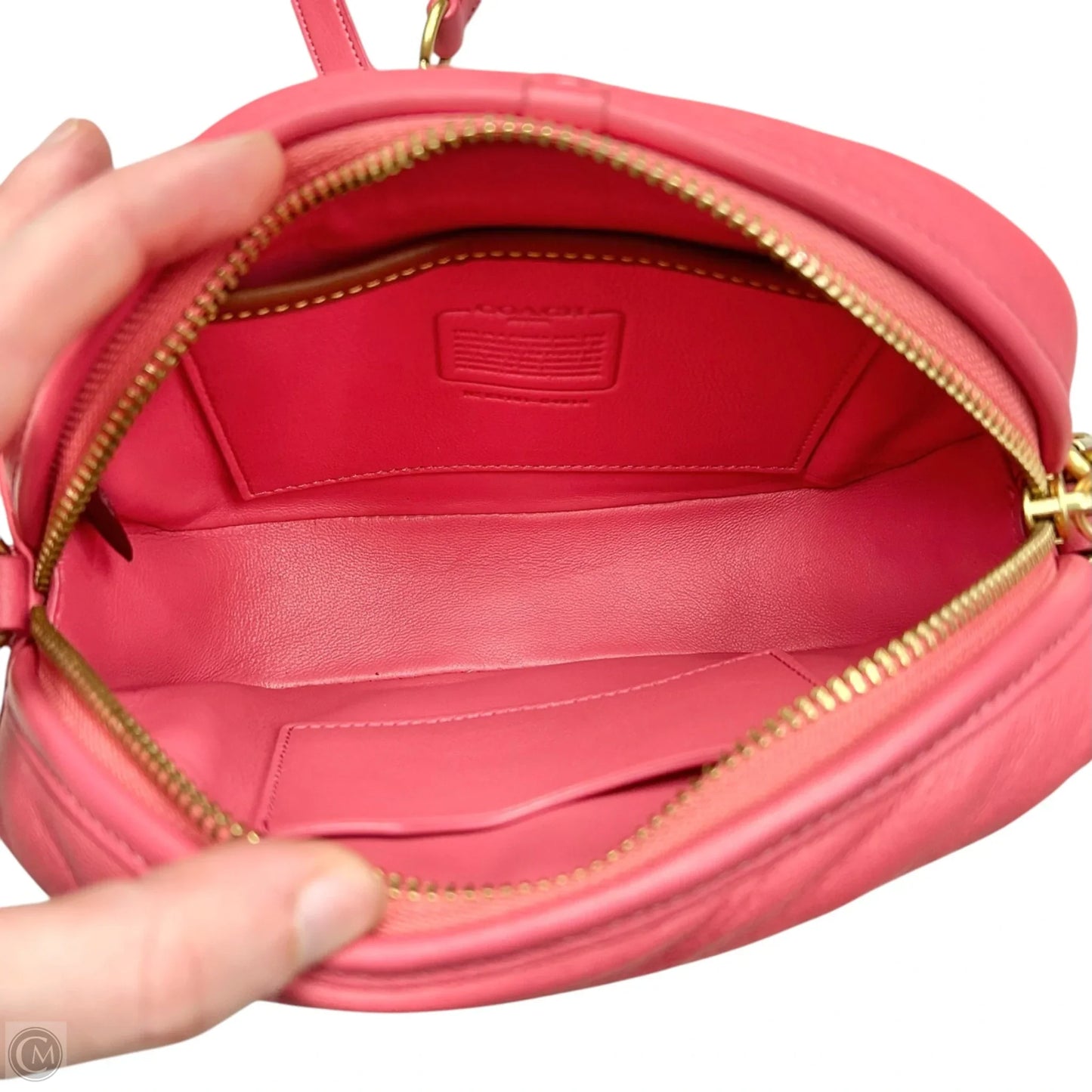 Crossbody Designer By Coach, Size: Small