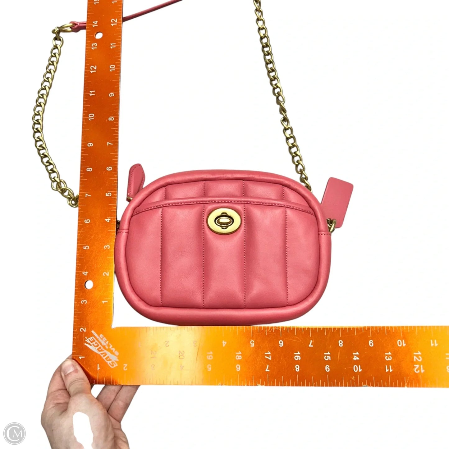 Crossbody Designer By Coach, Size: Small