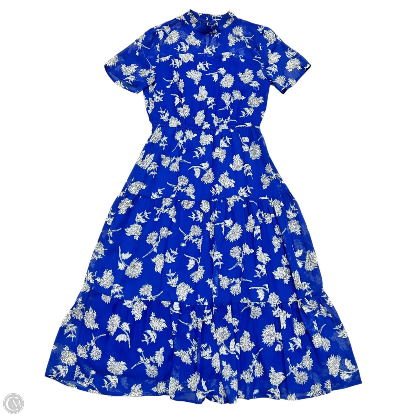 Dress Casual Maxi By Lulus In Blue & White, Size: S
