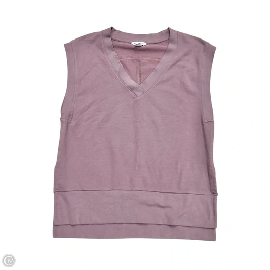 Athletic Sweatshirt Crewneck By Athleta In Purple, Size: M