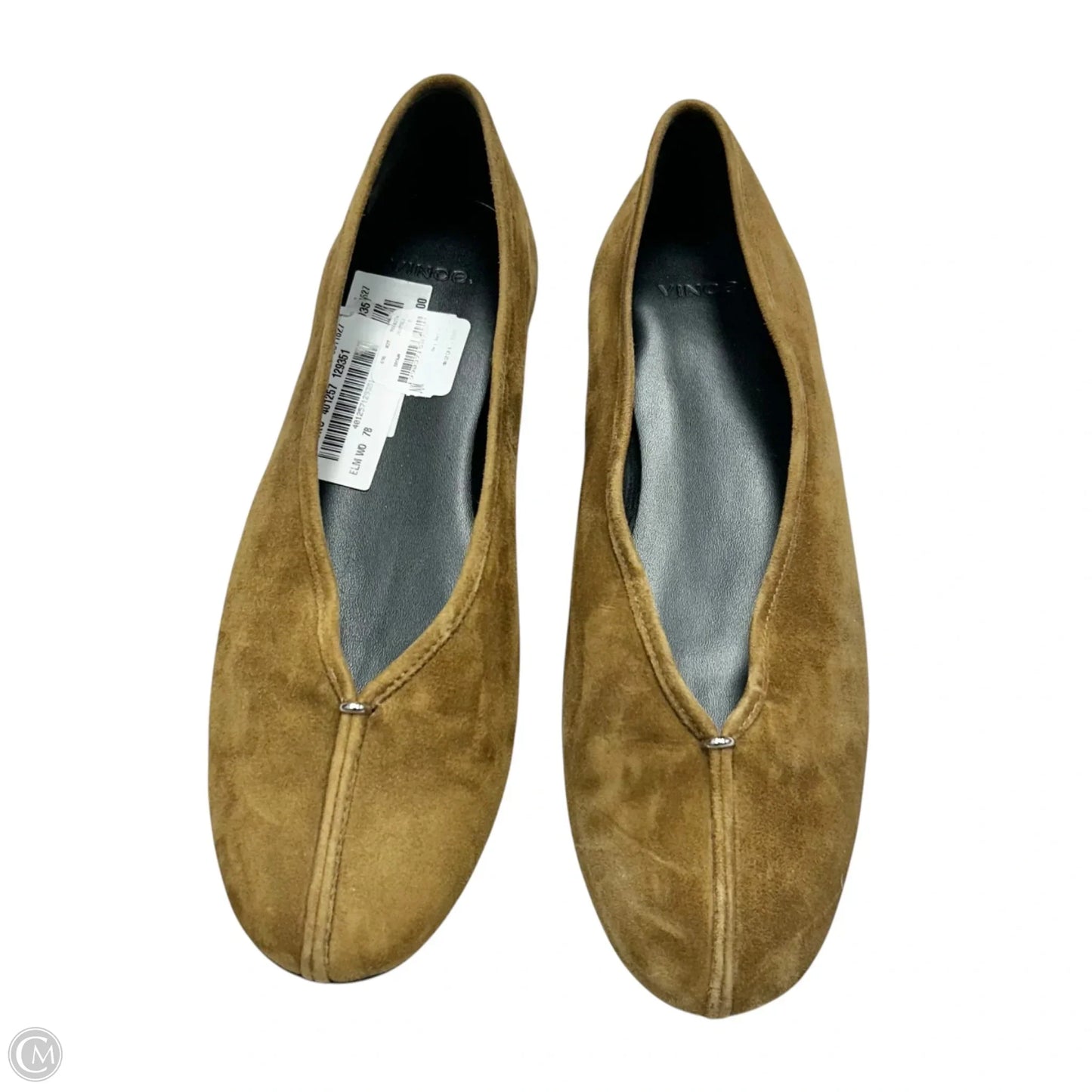 Shoes Flats By Vince In Tan, Size: 7