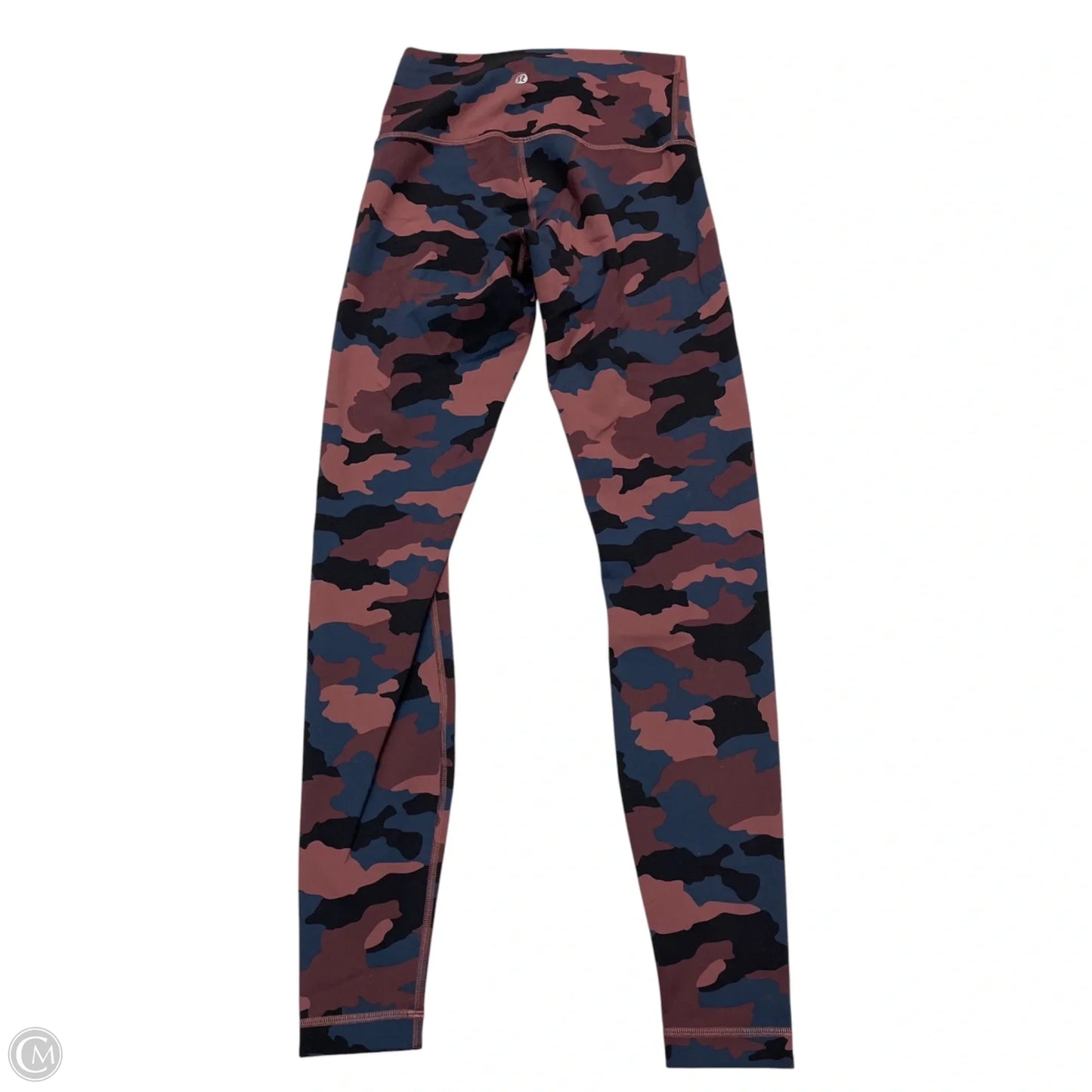 Athletic Leggings By Lululemon In Camouflage Print, Size: S