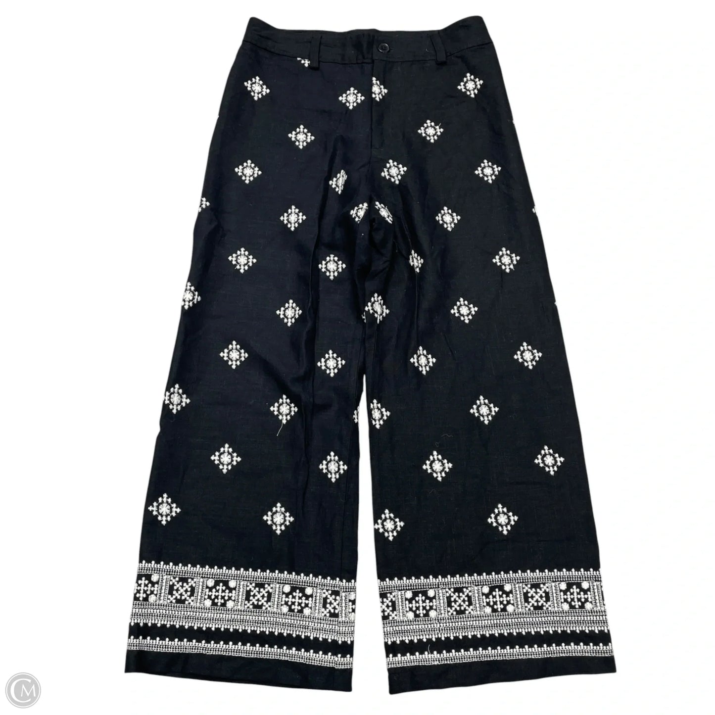 Pants Wide Leg By Elie Tahari In Black & White, Size: 6