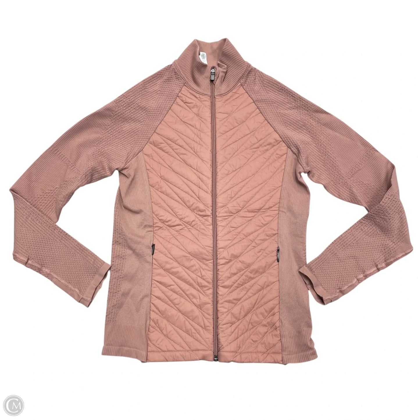Athletic Jacket By Athleta In Pink, Size: M