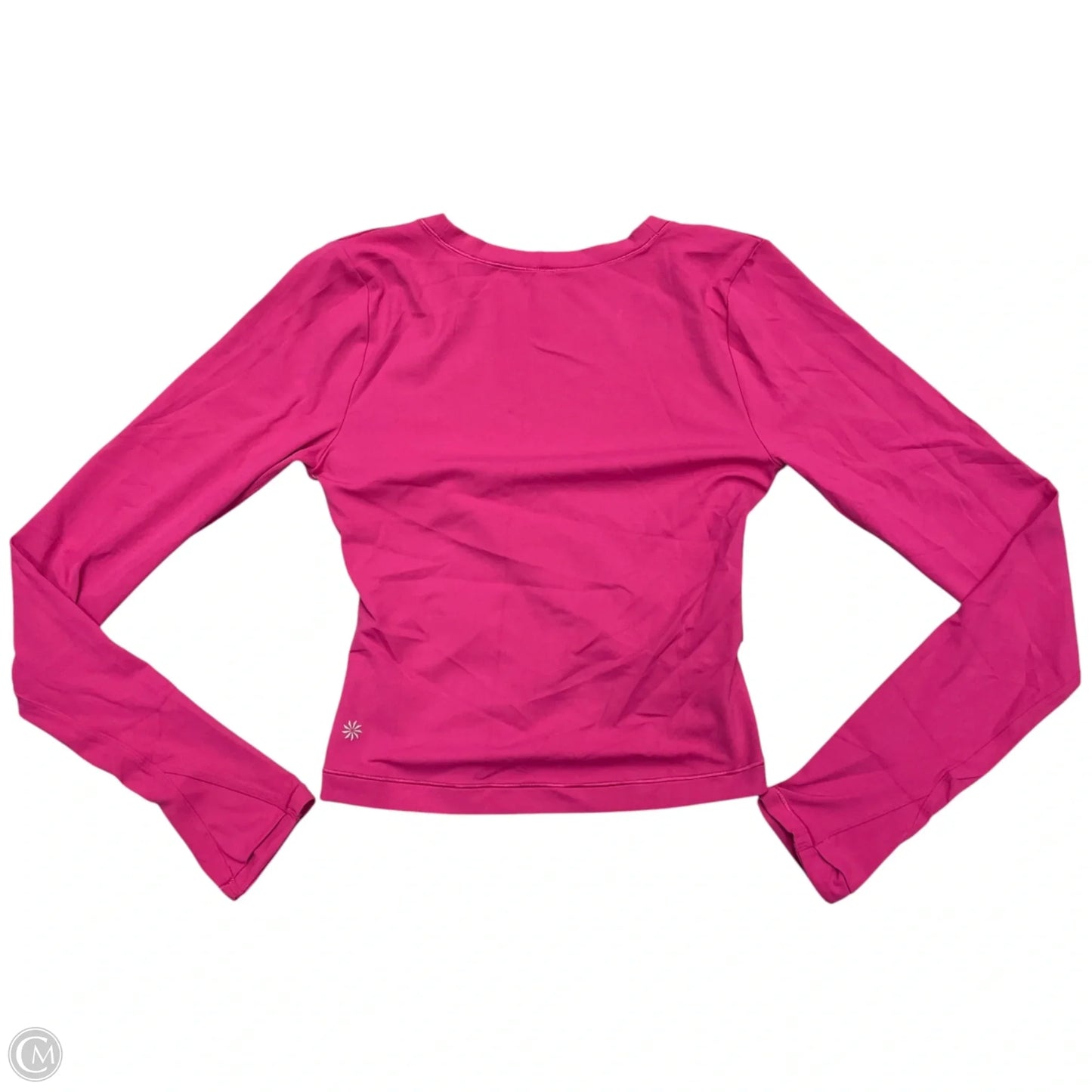 Athletic Top Long Sleeve Crewneck By Athleta In Pink, Size: S
