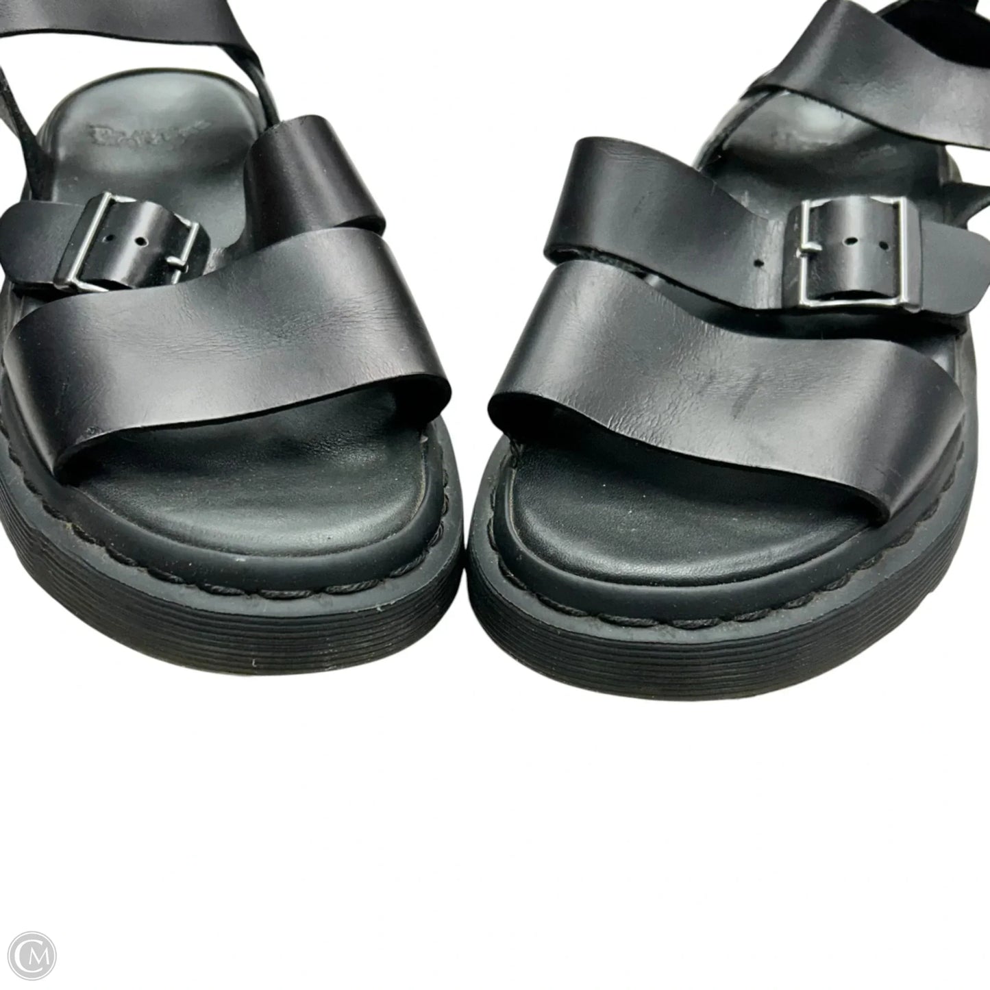 Sandals Flats By Dr Martens In Black, Size: 8