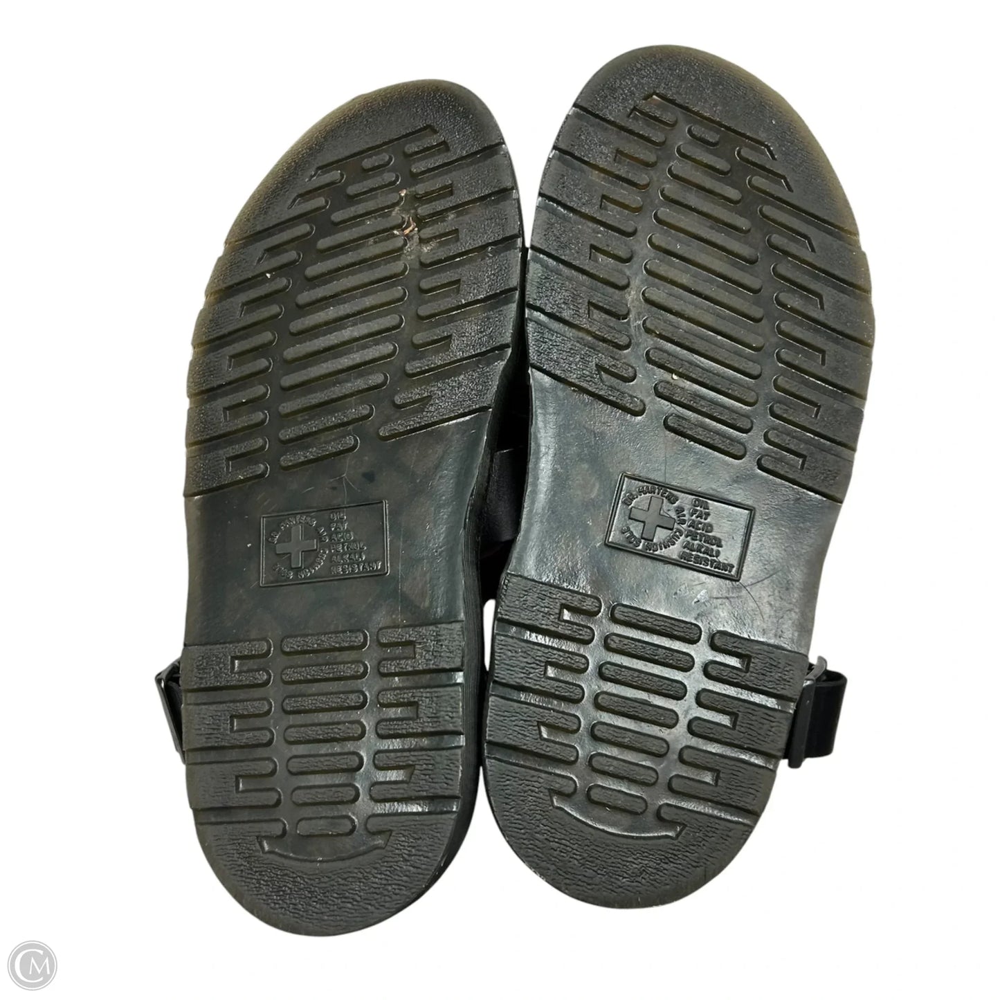 Sandals Flats By Dr Martens In Black, Size: 8