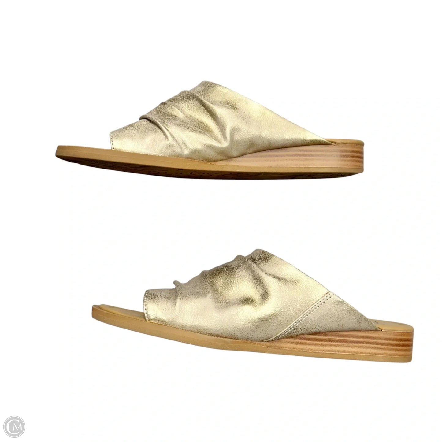 Sandals Flats By Blowfish In Gold, Size: 11