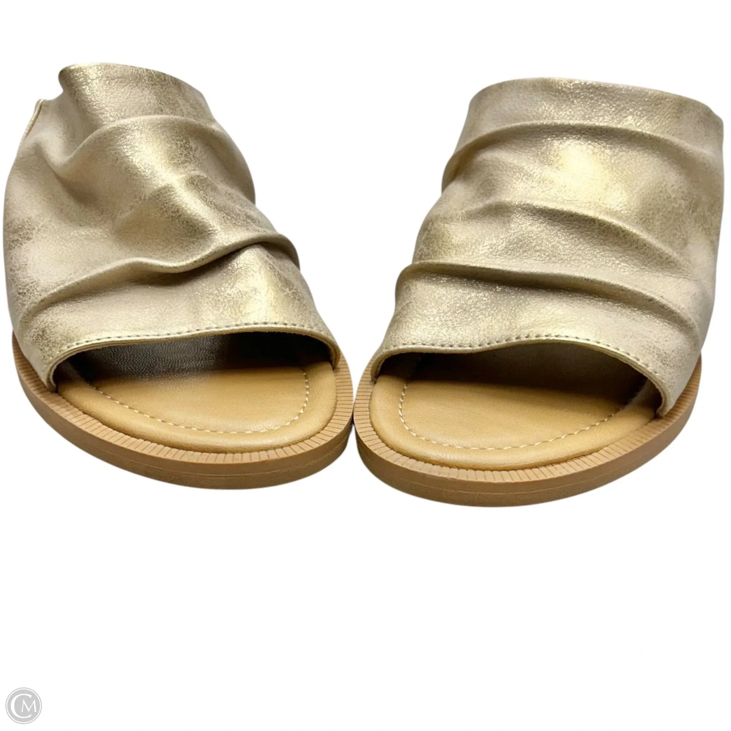 Sandals Flats By Blowfish In Gold, Size: 11