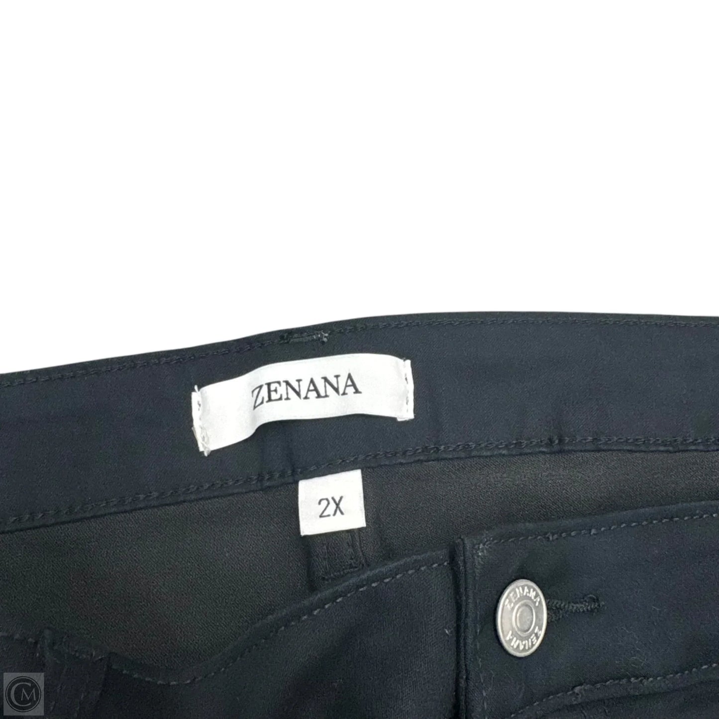 Shorts By Zenana In Black, Size: 2x