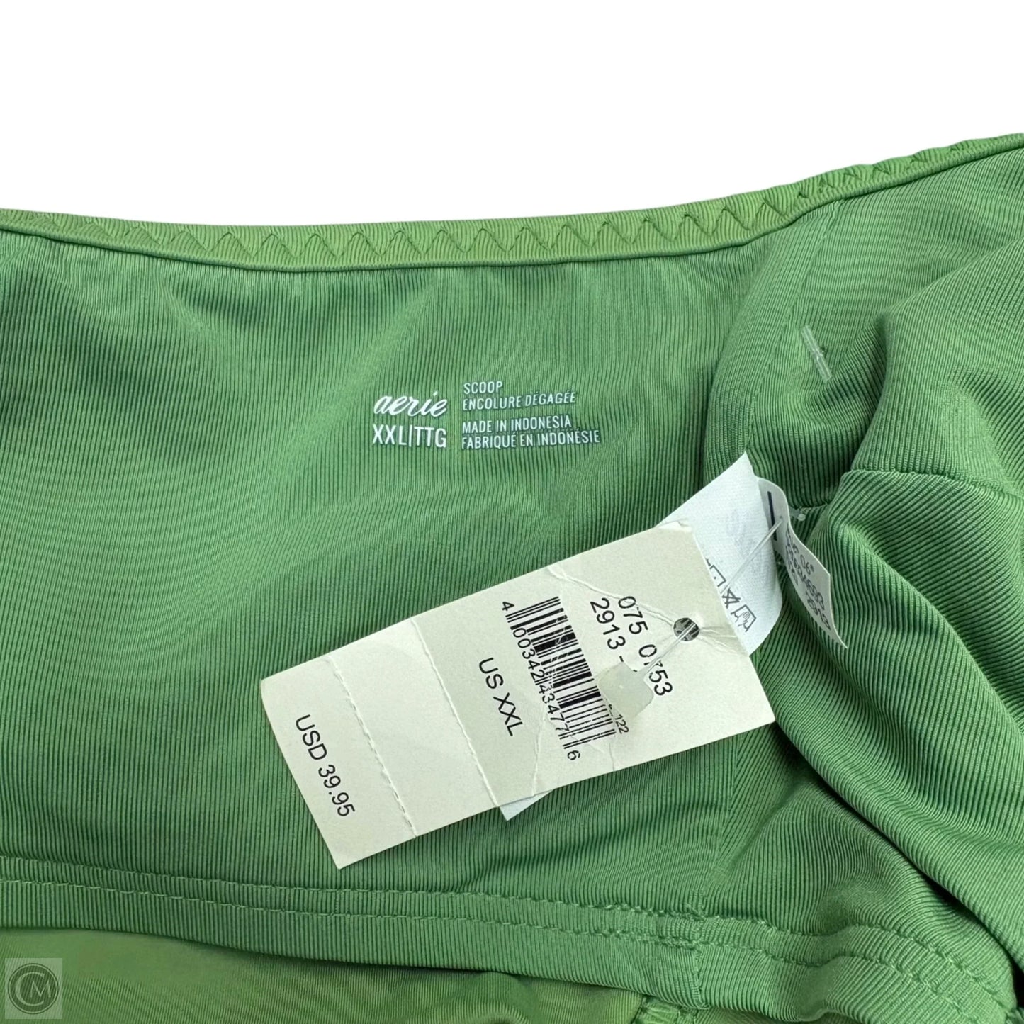 Swimsuit Top By Aerie In Green, Size: Xxl
