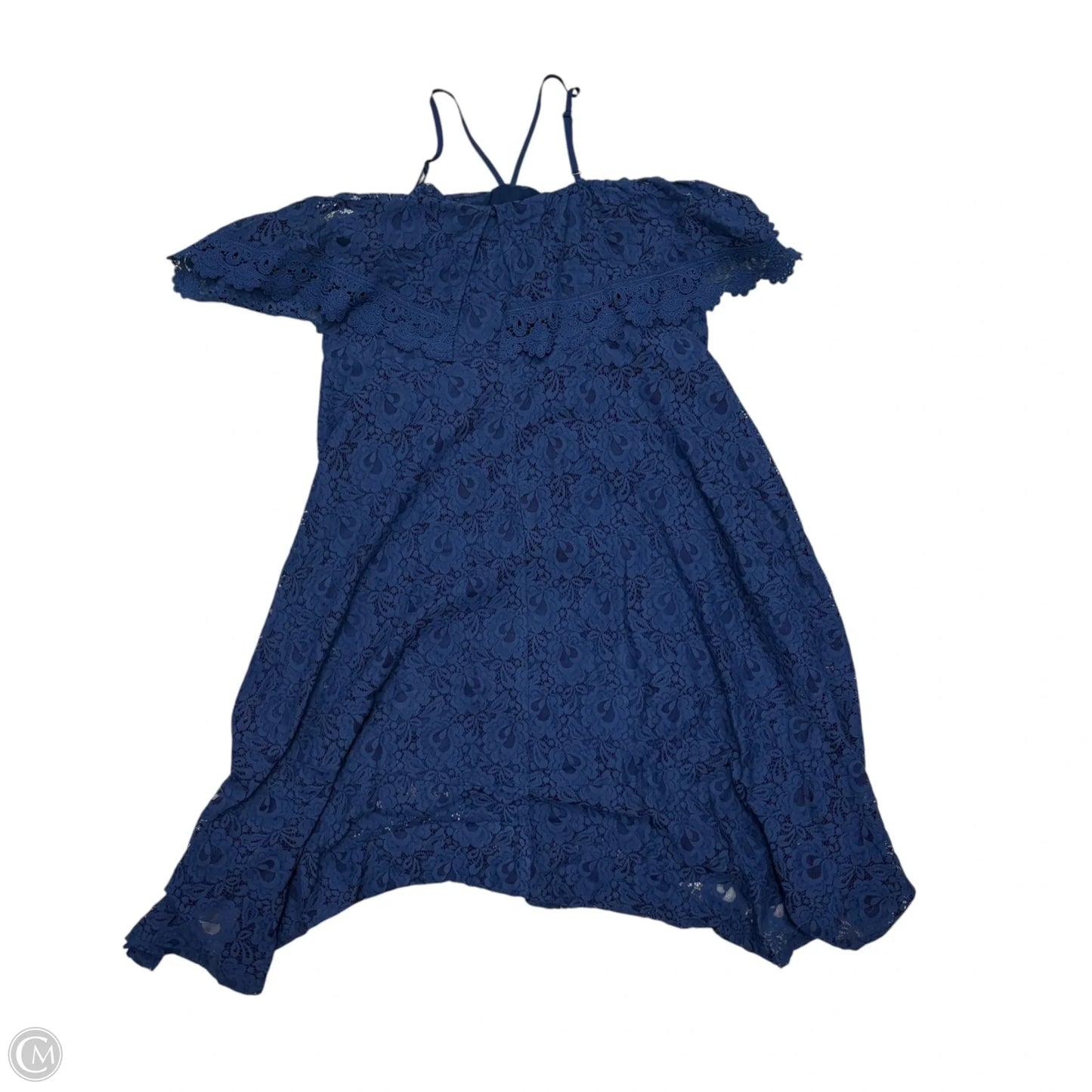 Dress Party Long By City Chic In Navy, Size: 2x