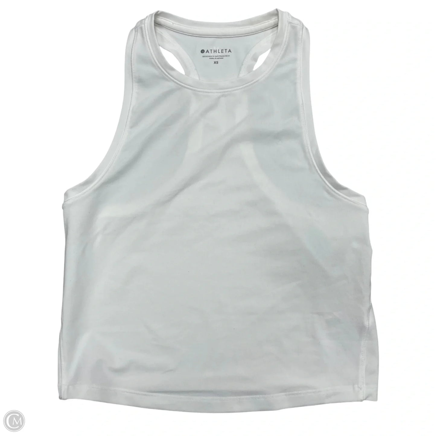 Athletic Tank Top By Athleta In White, Size: Xs