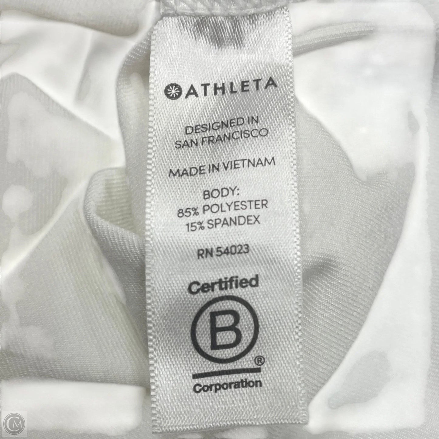 Athletic Tank Top By Athleta In White, Size: Xs
