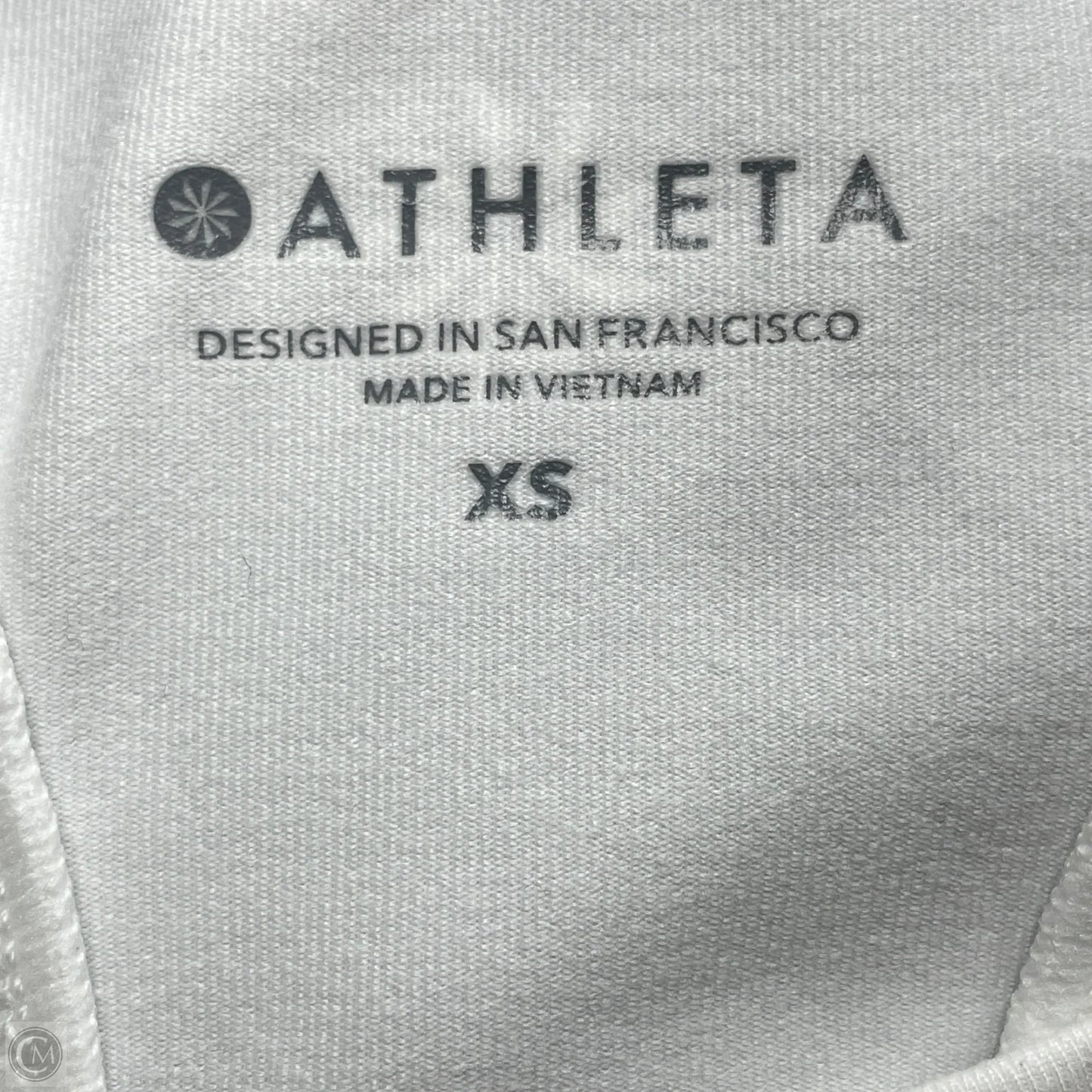 Athletic Tank Top By Athleta In White, Size: Xs