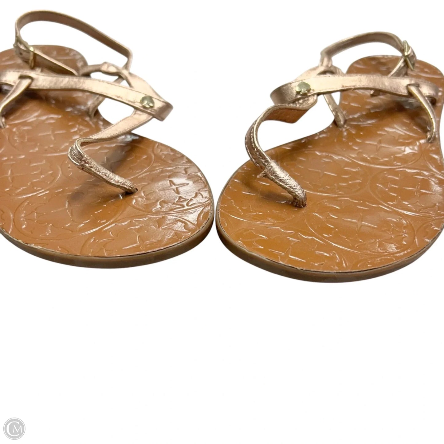 Sandals Designer By Kate Spade In Rose Gold, Size: 7.5