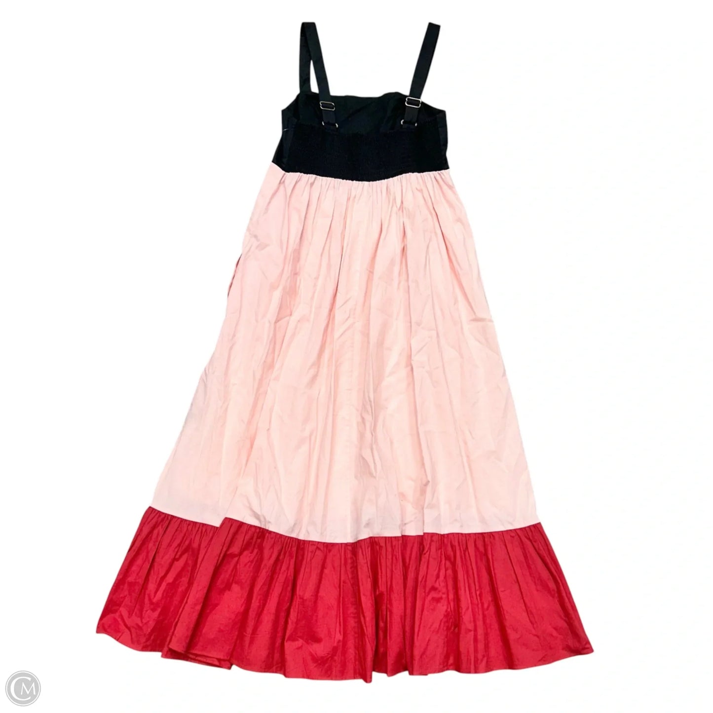 Dress Designer By Kate Spade In Black & Pink, Size: S