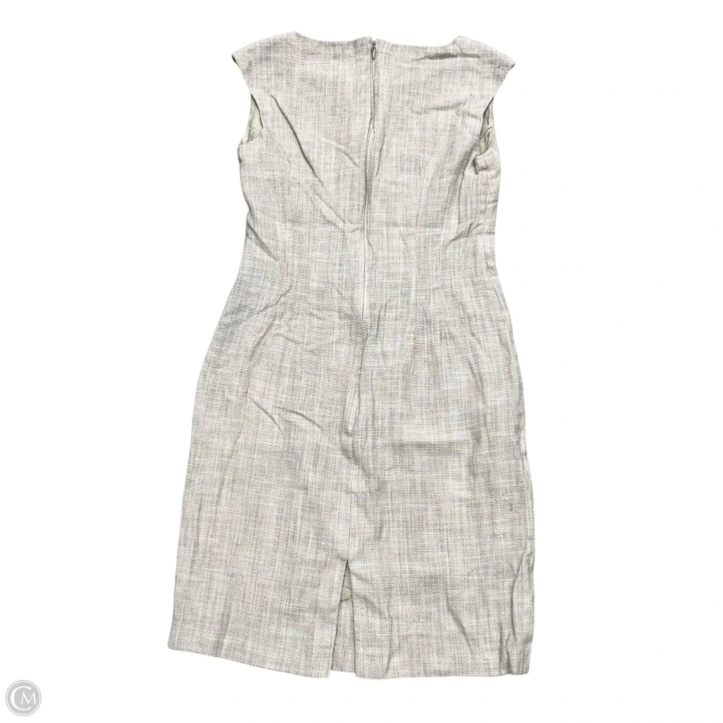 Dress Designer By Lafayette 148 In Taupe, Size: Xs