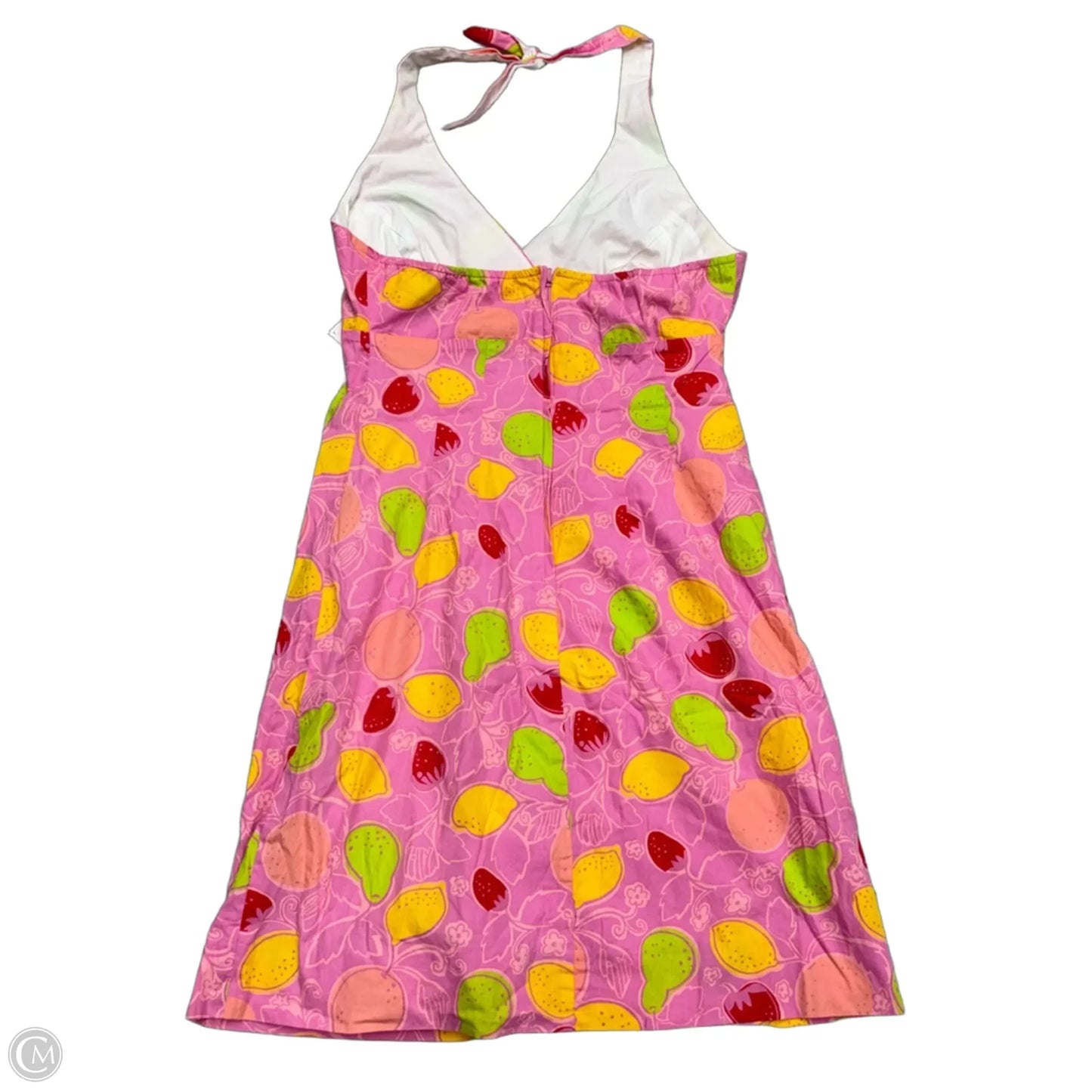 Dress Designer By Lilly Pulitzer In Pink & Red, Size: M