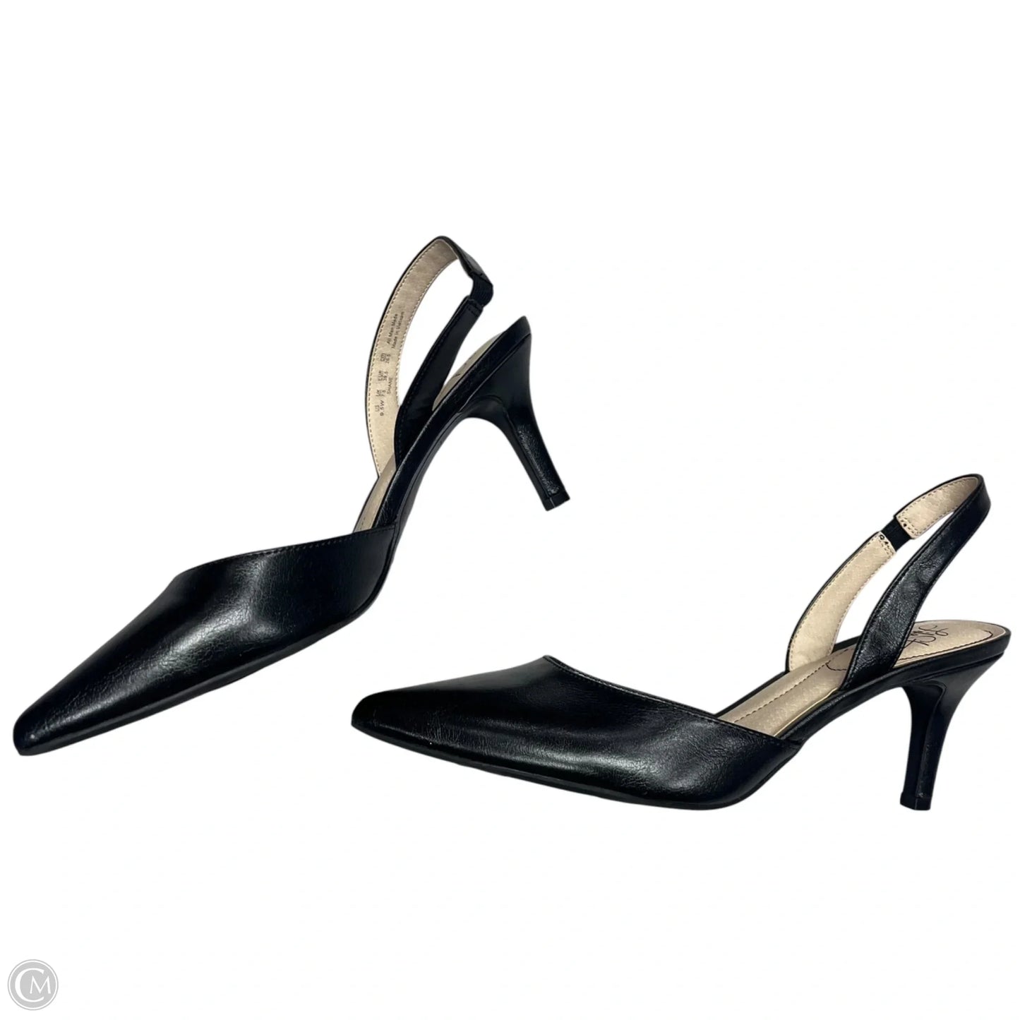 Shoes Heels Kitten By Life Stride In Black, Size: 9.5