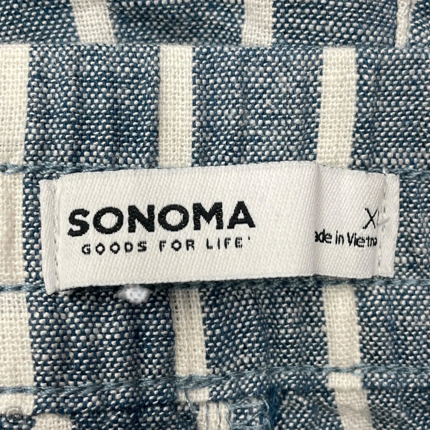 Shorts Set By Sonoma In Blue & White, Size: Xl