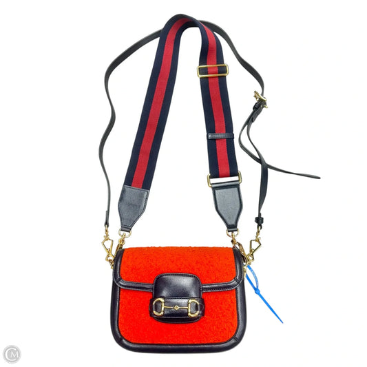 Crossbody Luxury Designer By Gucci, Size: Small