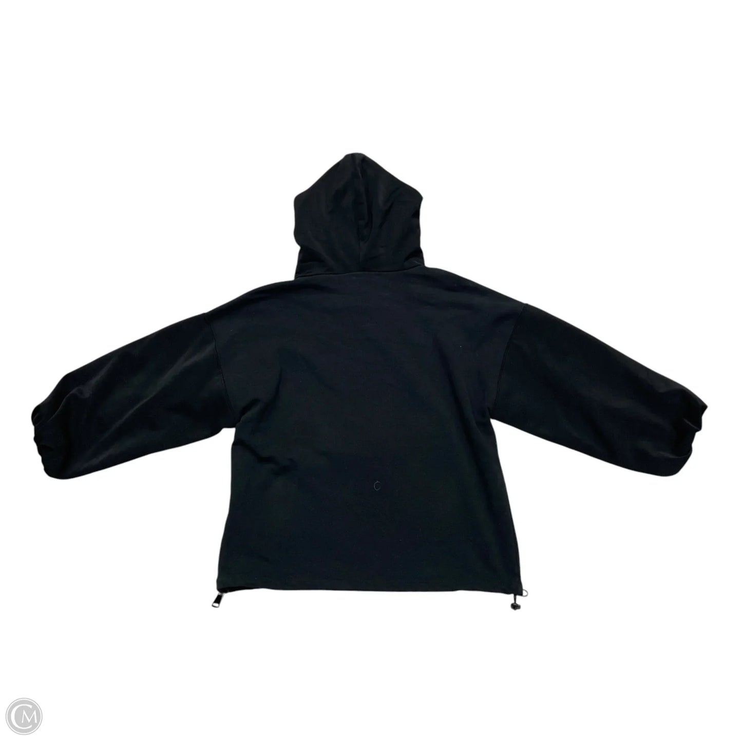 Athletic Sweatshirt Hoodie By Peloton In Black, Size: M