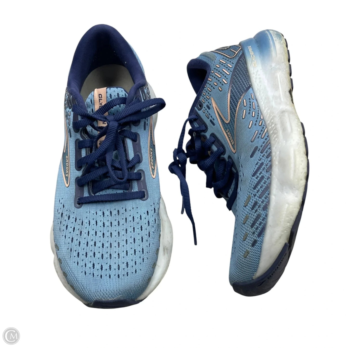 Shoes Athletic By Brooks In Blue, Size: 8
