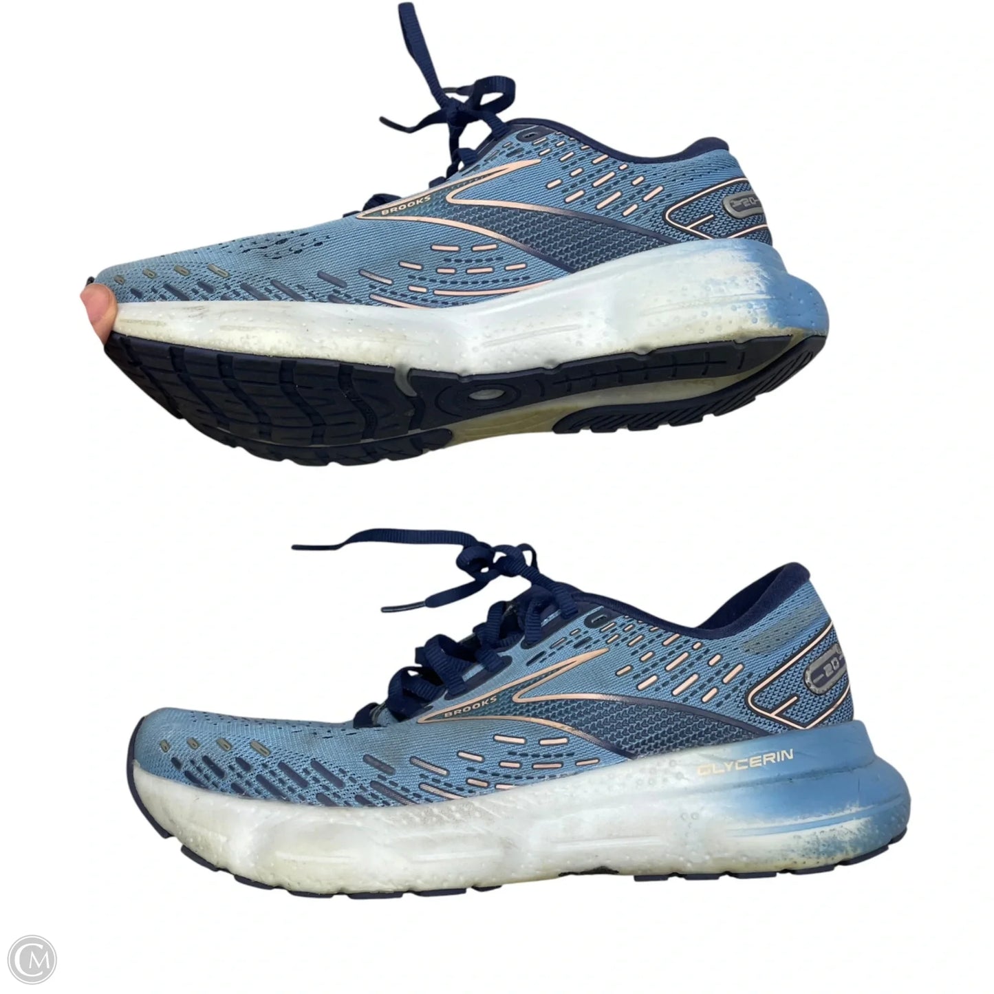 Shoes Athletic By Brooks In Blue, Size: 8