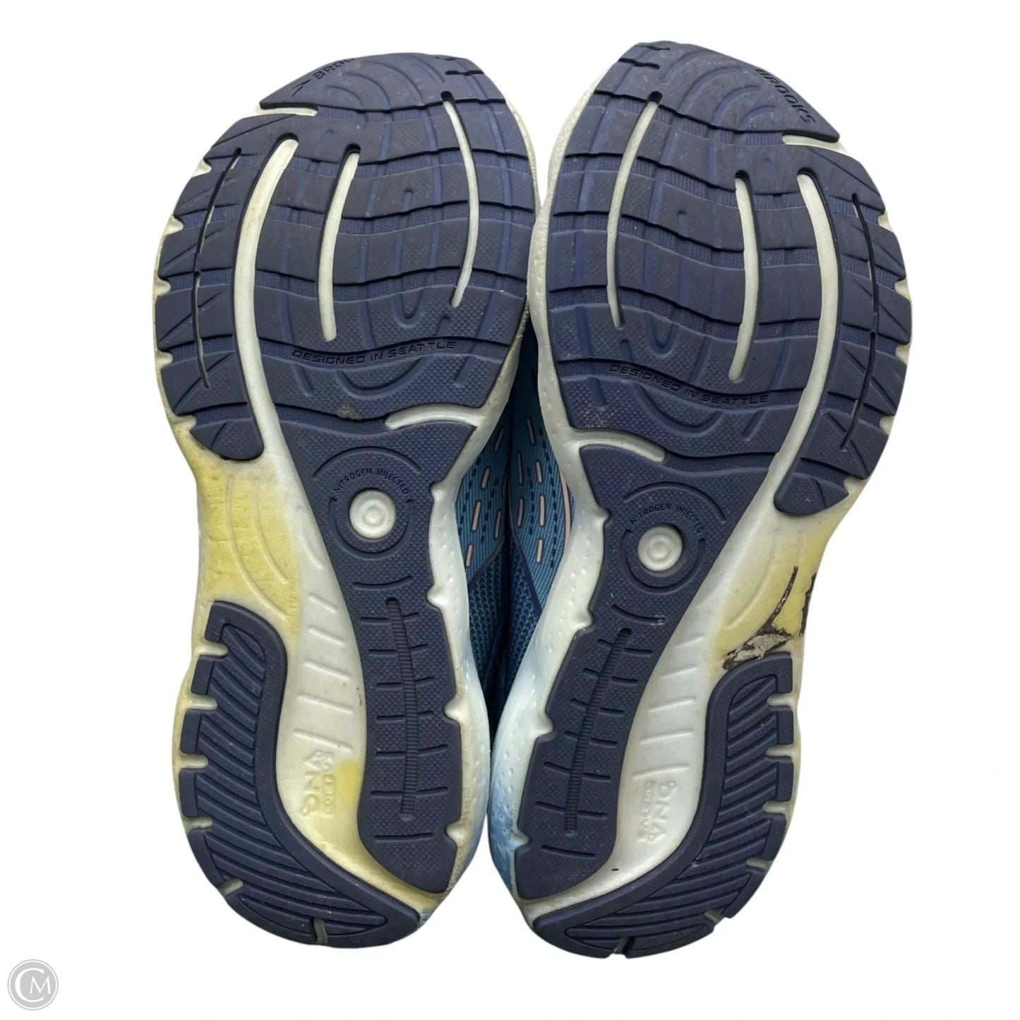 Shoes Athletic By Brooks In Blue, Size: 8