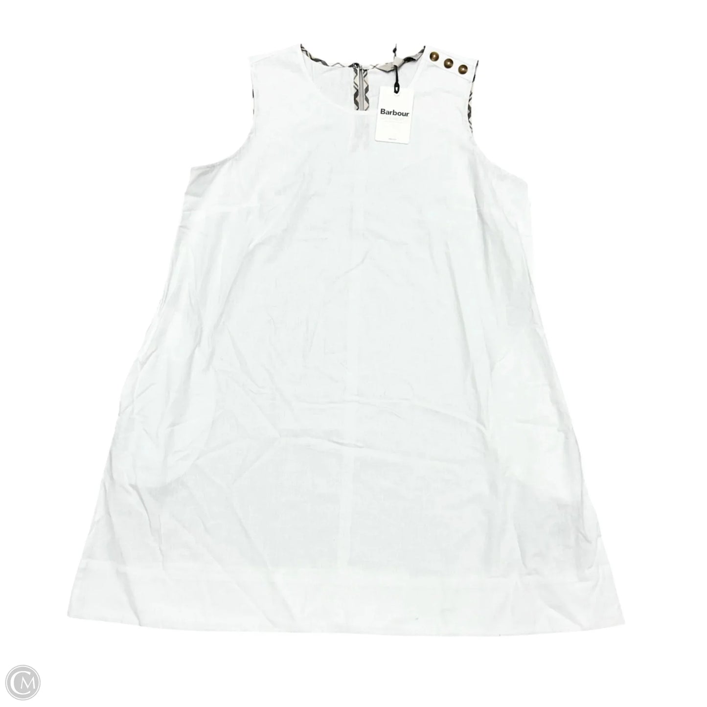 Dress Casual Short By Barbour In White, Size: M