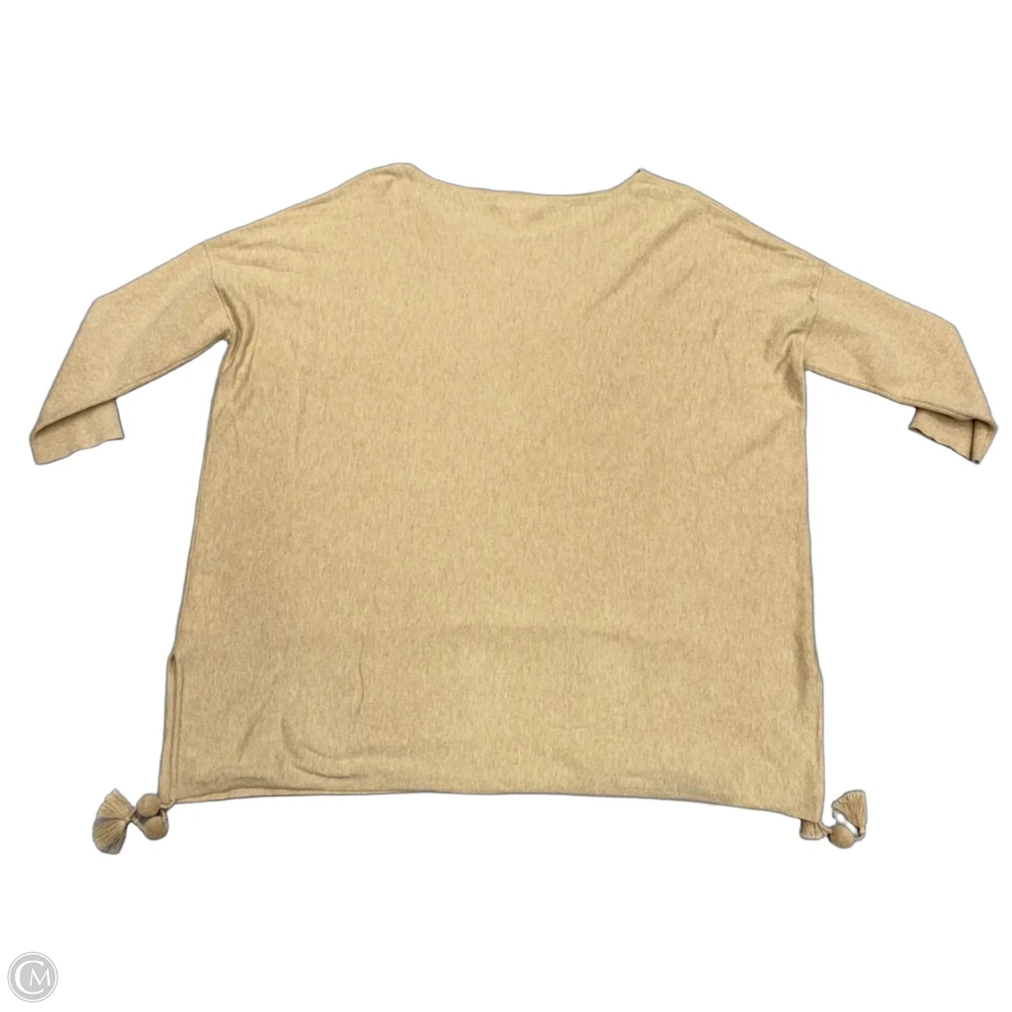 Top Long Sleeve Designer By Lilly Pulitzer In Taupe, Size: M