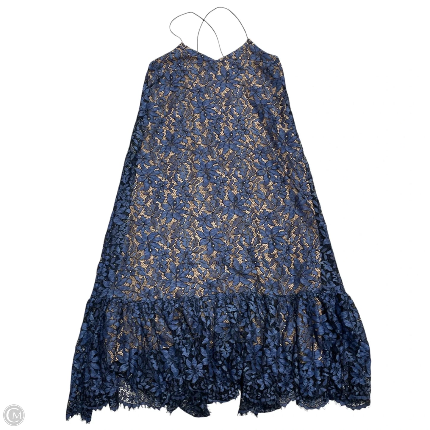 Dress Party Midi By Moulinette Soeurs In Black & Blue, Size: S