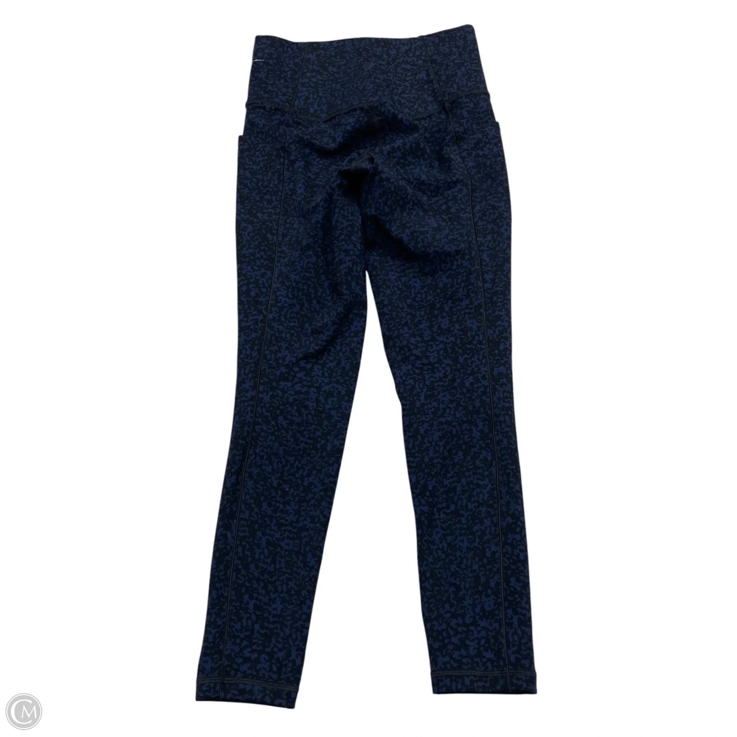 Athletic Leggings By Athleta In Black & Blue, Size: Xs