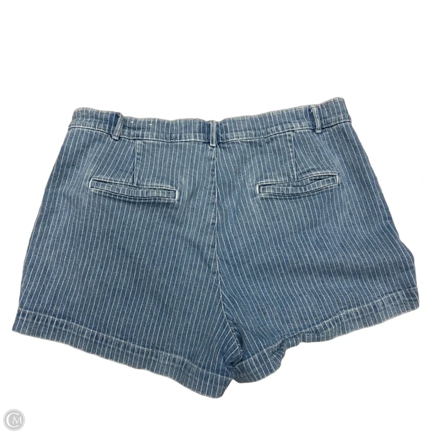 Shorts By Loft In Blue Denim, Size: 18