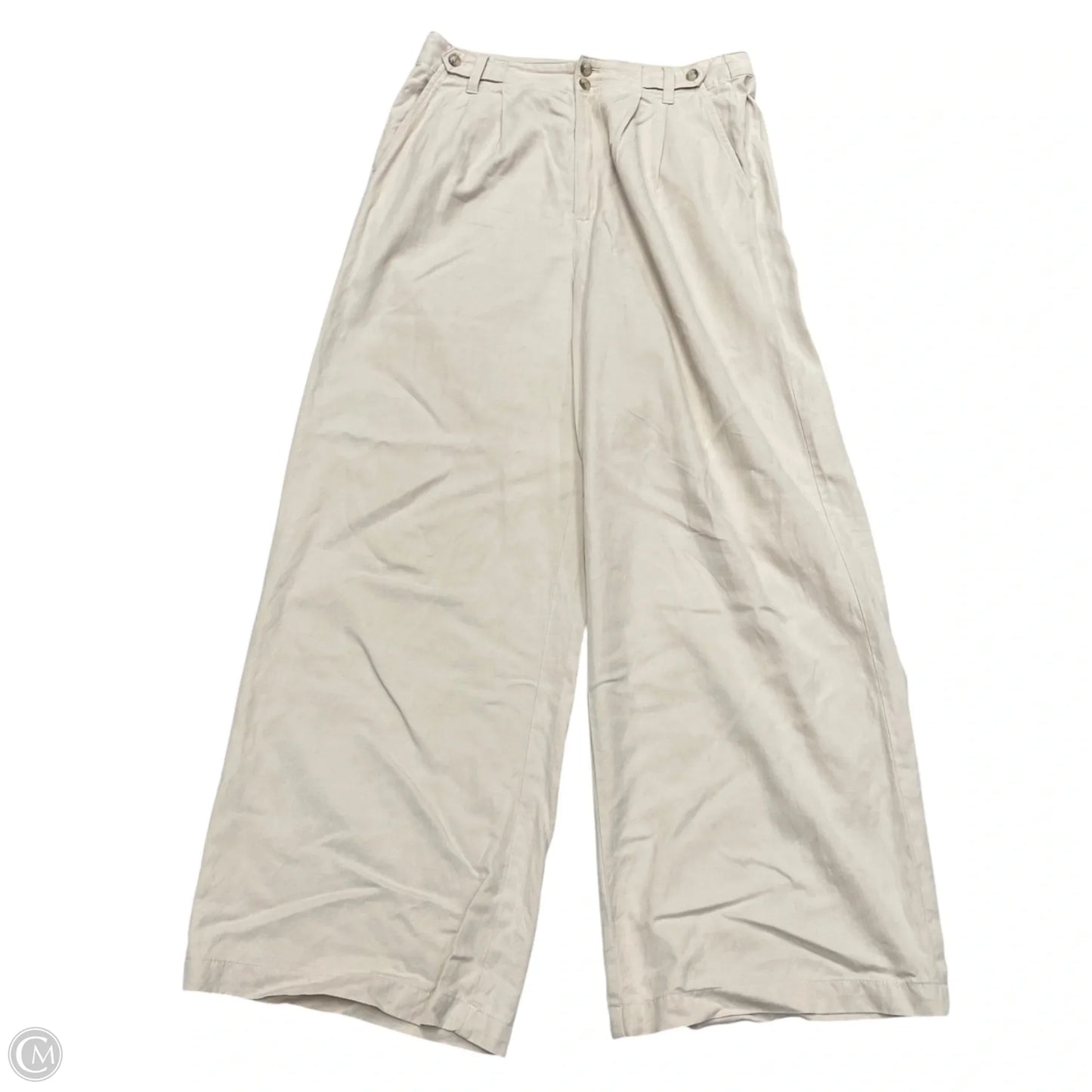Pants Wide Leg By Madewell In Tan, Size: 8