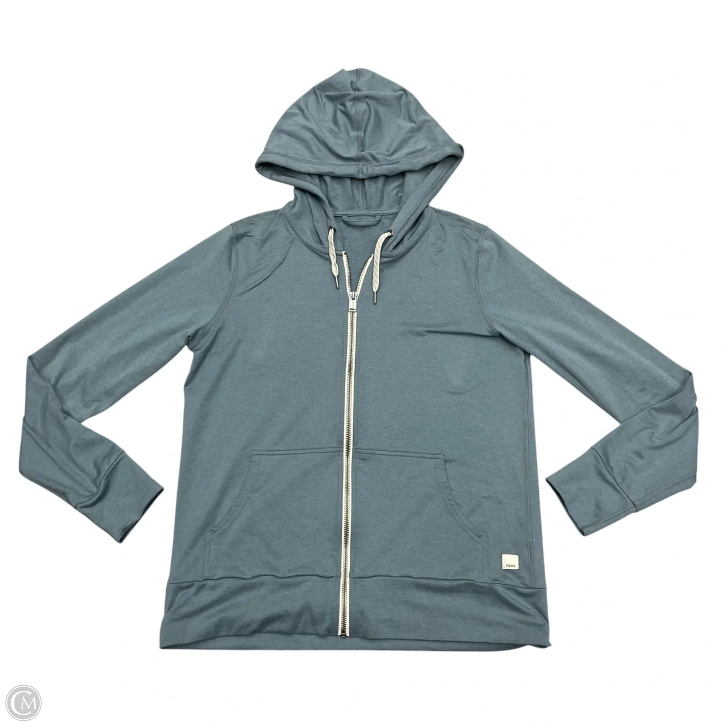 Athletic Sweatshirt Hoodie By Vuori In Blue, Size: S