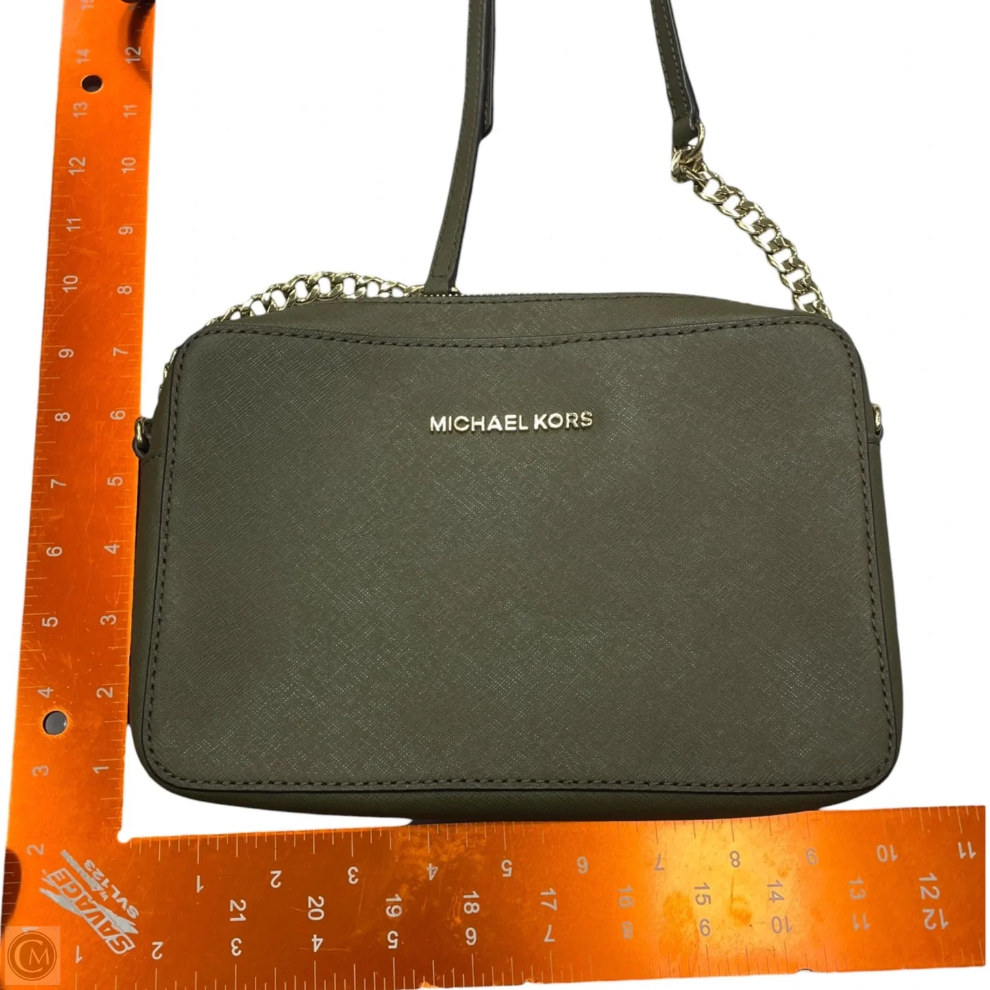Crossbody Designer By Michael Kors, Size: Medium