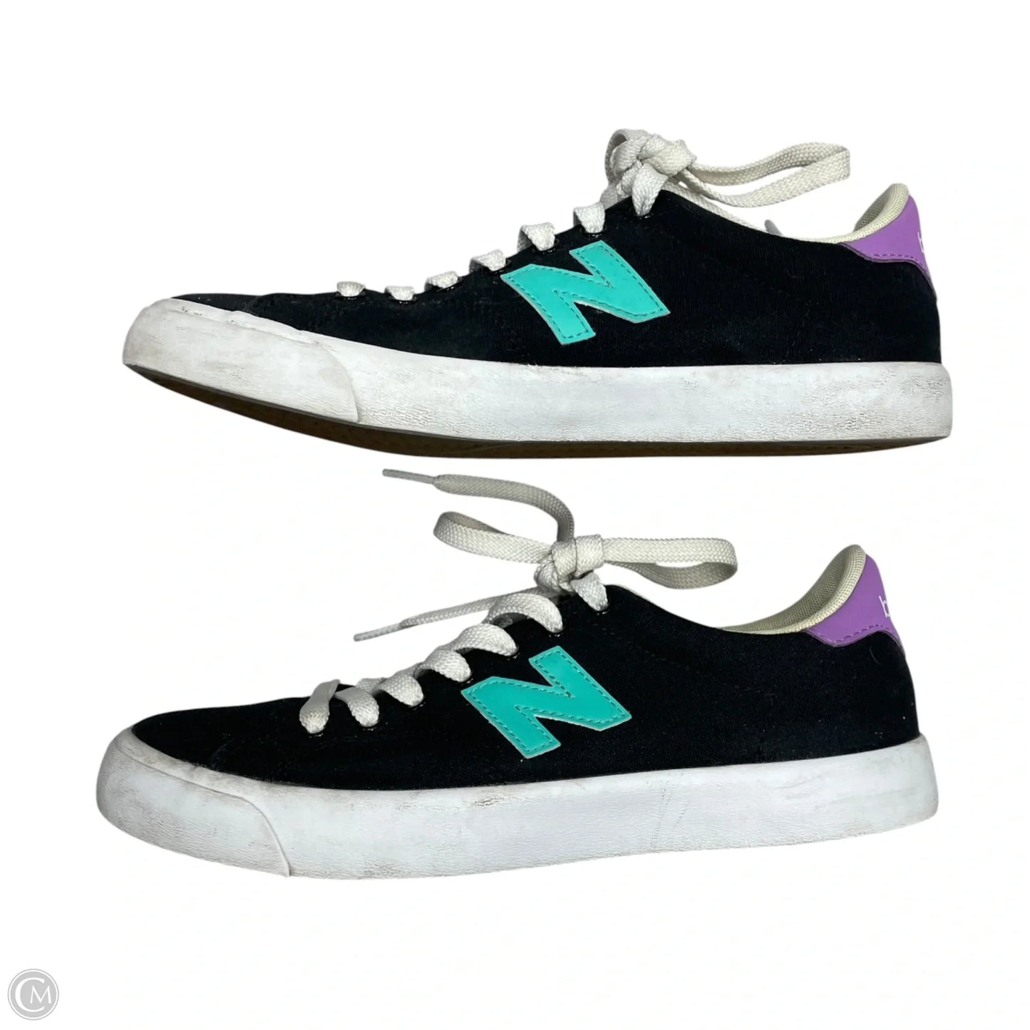 Shoes Sneakers By New Balance In Black & Blue, Size: 6.5