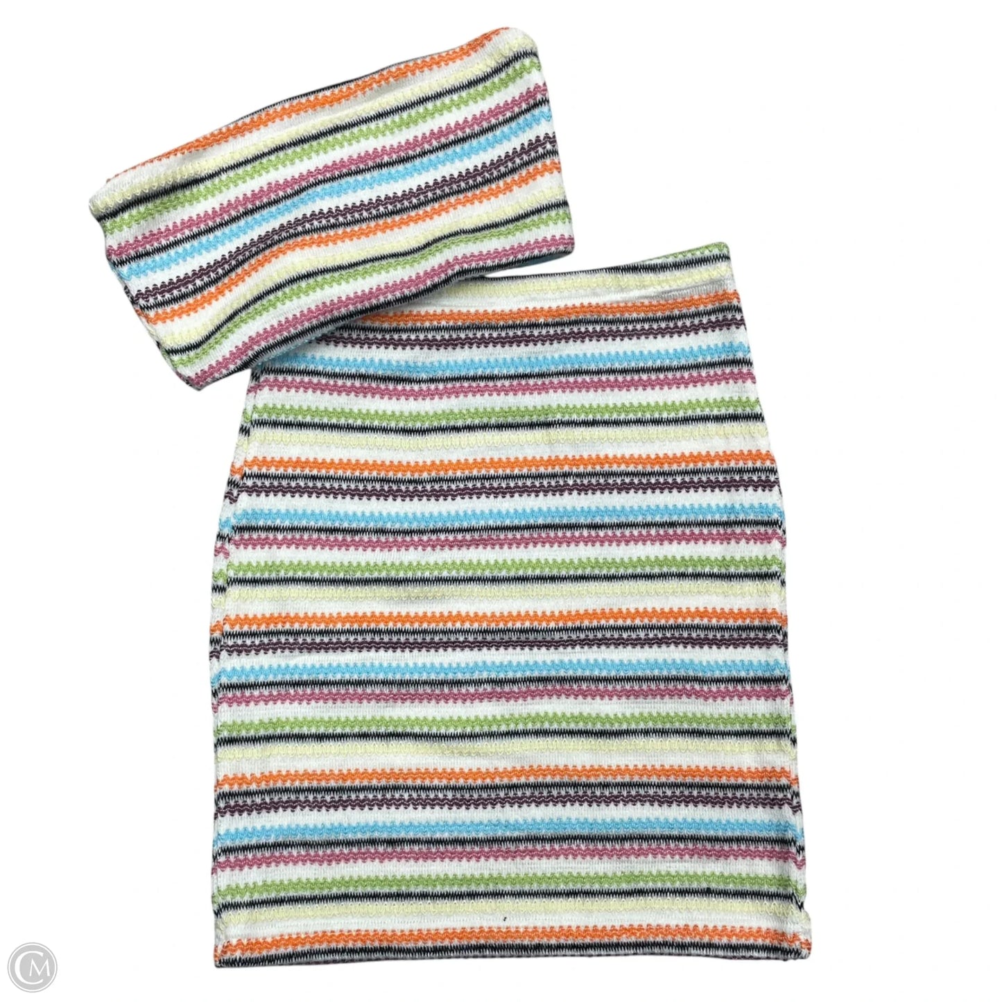 Skirt Set 2pc By Princess Polly In Rainbow Print, Size: Xs