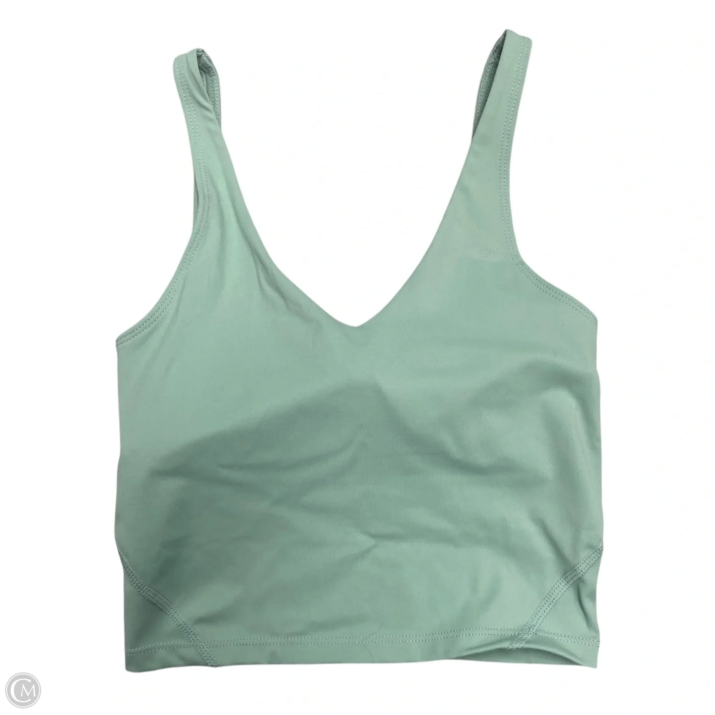 Athletic Bra By Lululemon In Green, Size: Xs